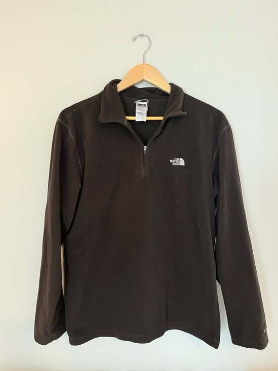The North Face Other - The North Face, Men's Chocolate Brown 1/4 Fleece Pullover,Elevated Neutral,Large